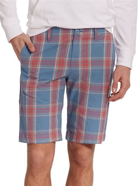 adidas Performance Men's Club Plaid Bermuda Shorts